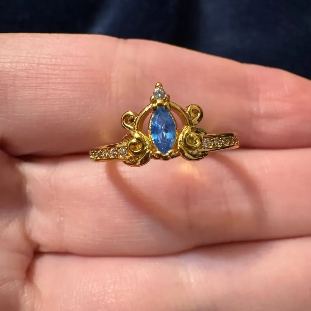 Disney Princess Cinderella Carriage Ring